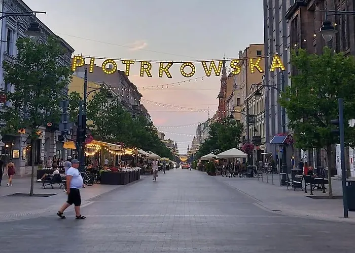 Sloneczna Klimatyzowana Kawalerka W Sercu Miasta - Piotrkowska 37
